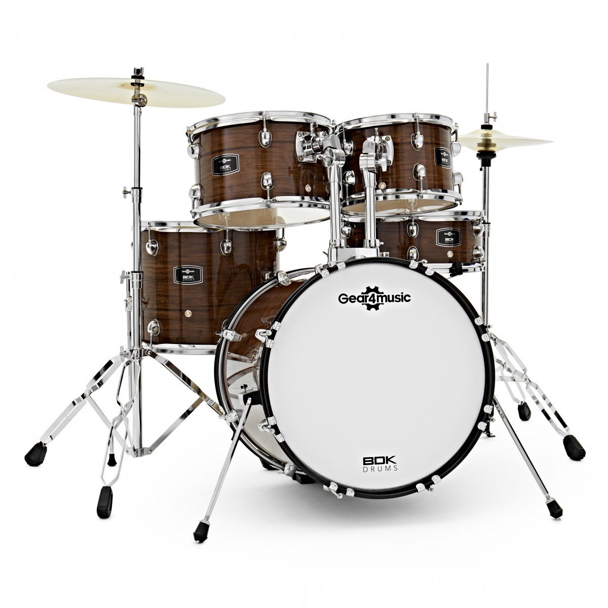 BDK-18 Jazz Drumkit van Gear4music, Walnut