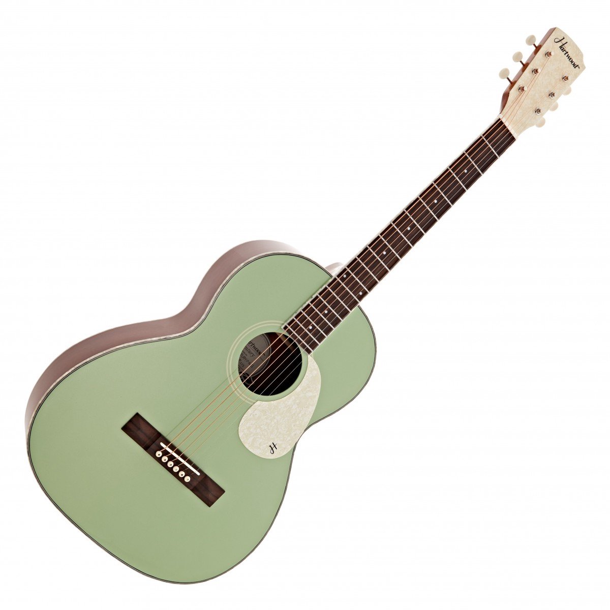 Hartwood Century Parlour Akoestische Gitaar, Mint Green
