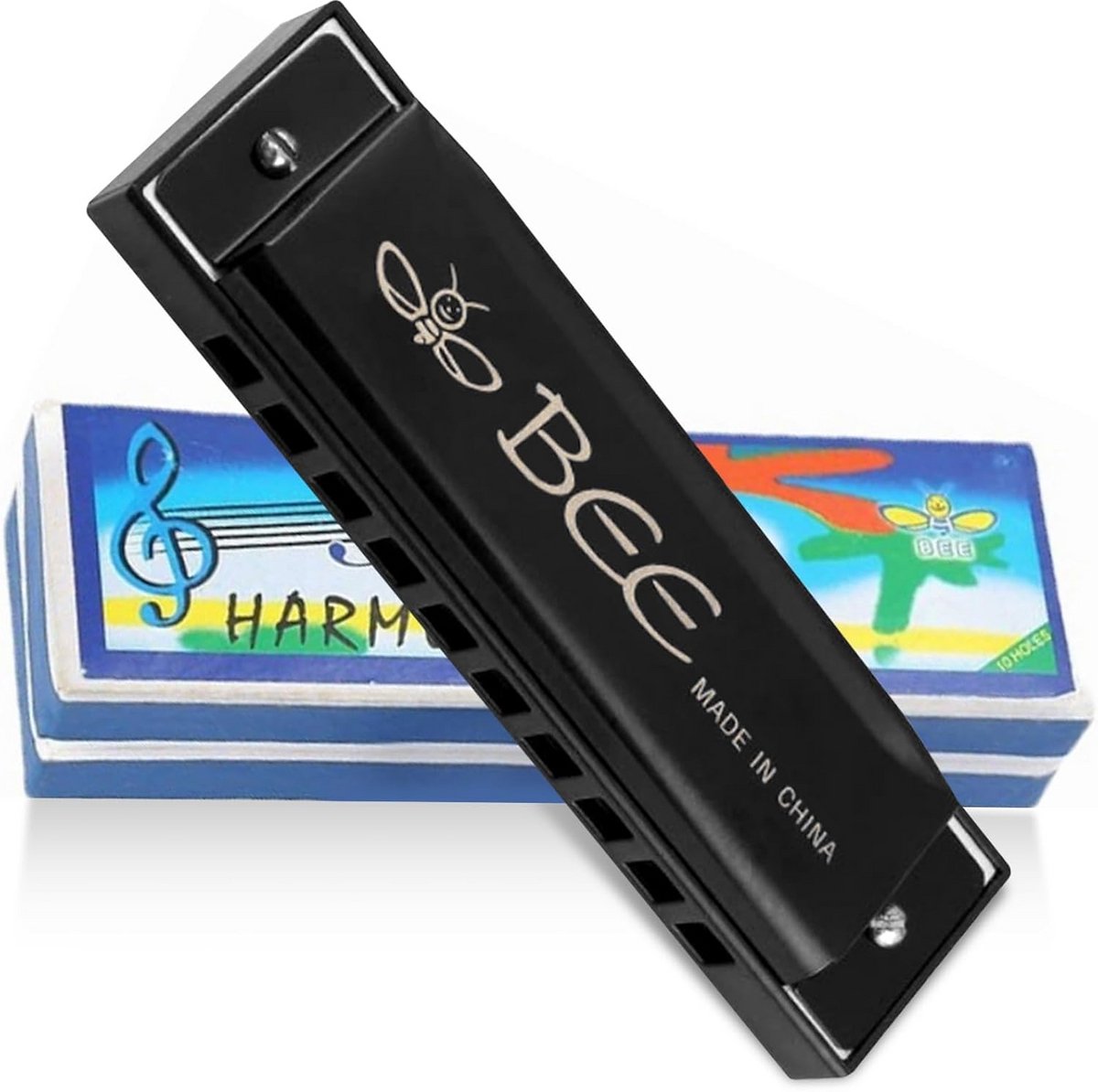 Diatonische Mondharmonica in C - 10 Gaten - Ideaal voor Beginners en Gevorderden
