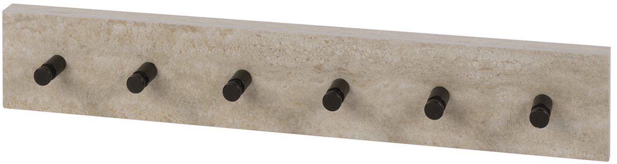 Giga Living Kapstok Travino - Travertin Keramiek - 60x10x10cm