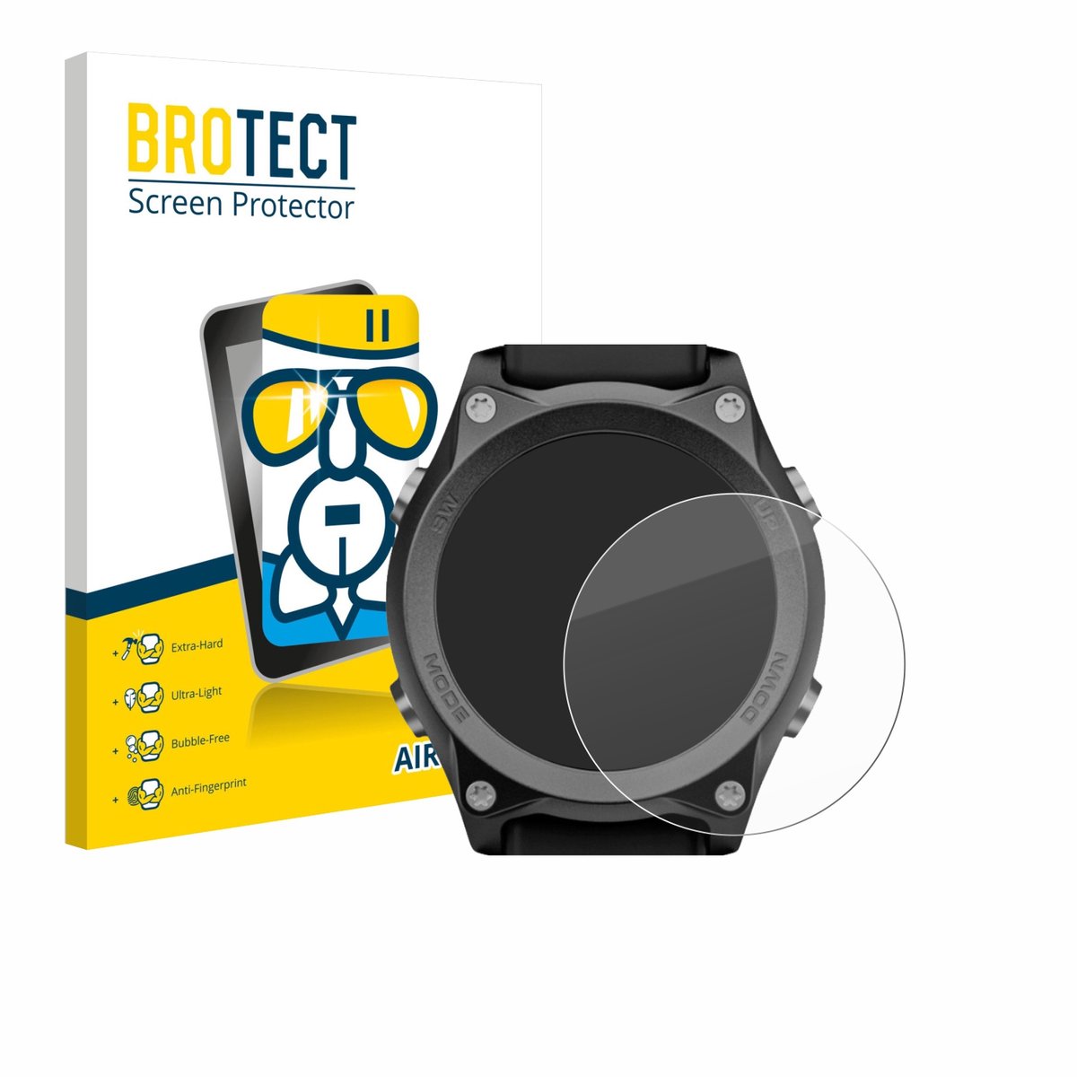 Screenprotector voor Mares Sirius Beschermglas transparant
