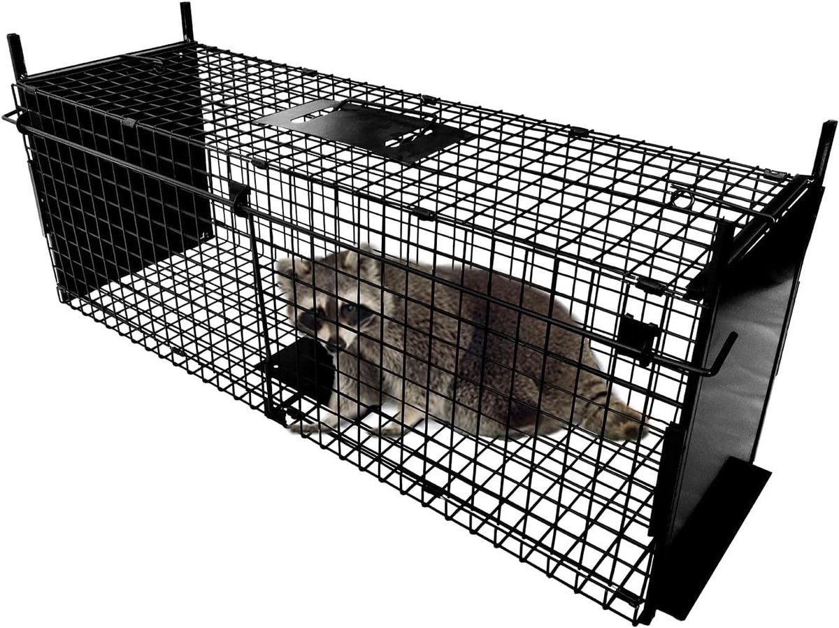 Dierenkooi Val - Dubbele Deur Ontwerp - 80 x 33 x 27 cm