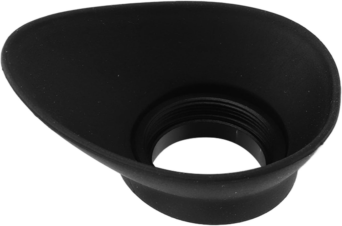 Camera Oculair - Zoeker Oogschelp - Fotografie Verbeteren - Comfortabele Pasvorm - 22mm Diameter - Zwart