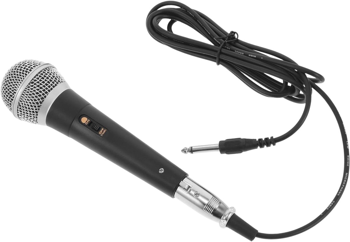 Bedrade Microfoon - Draagbare Luidspreker - Zang Presentaties - Cardioïde Opnamepatroon - 318 cm Lengte