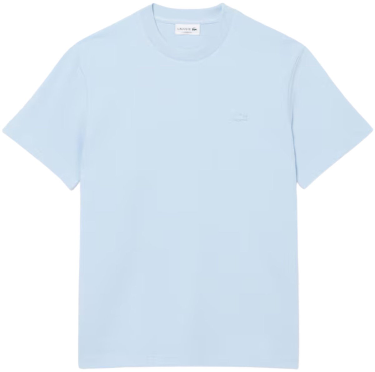 Lacoste Shirt Lichtblauw Lacoste 1ht1 Men’s Tee-shirt Korte Mouw Overhemd Lichtblauw Th1979-61