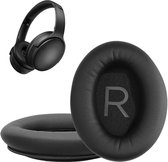 kwmobile 2x oorkussens geschikt voor Bose QuietComfort 45 / QC45 / SC - Earpads voor koptelefoon in zwart