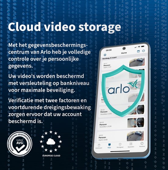 Arlo Essential3 HD PTZ beveiligingscamera voor buiten, 2-Cam van Merkloos — afbeelding 5