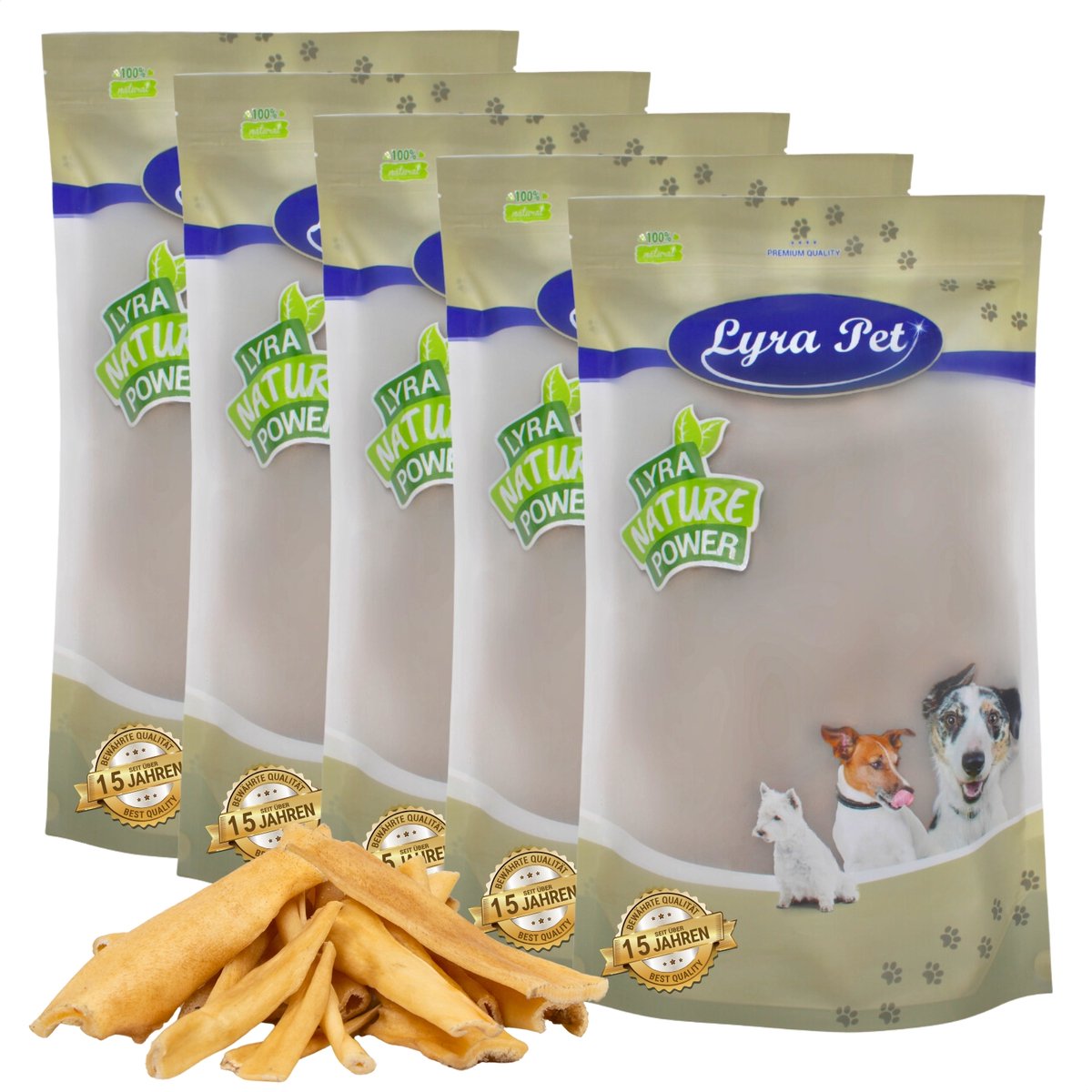 5 kg Lyra Pet® Lamscalp licht gekleurd