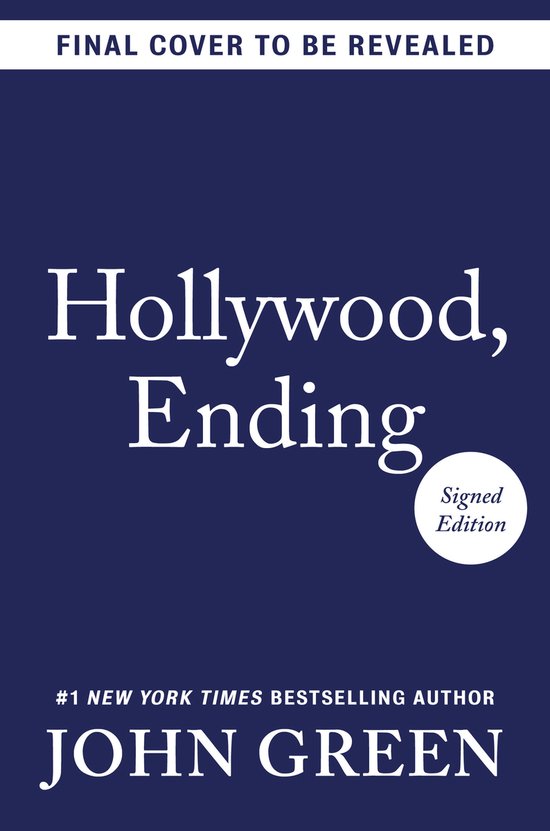 Hollywood, Ending (Signed Edition) - cover