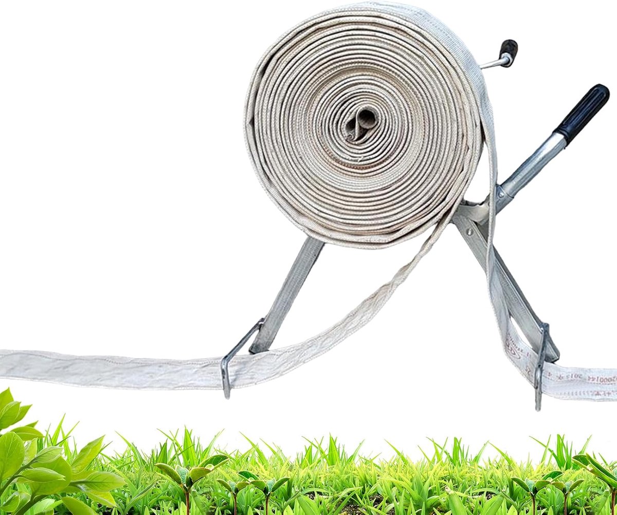 Tuinslanghouder - Slanghaspel - Tuinonderhoud - Inklapbaar en antislip - 35x40x13cm