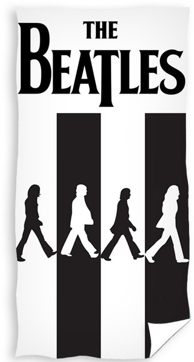 The Beatles Strandlaken Abbey Road - 70 x 140 cm - Katoen