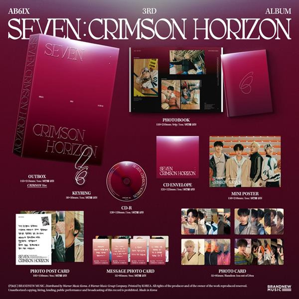 Ab6ix - Seven: Crimson Horizon (CD)