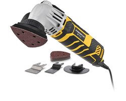 Powerplus Elektrische Oscillerende Multitool POWX1344 - Multi Gereedschap 310 W tot 21 000 rpm - incl. 22 Accessoires