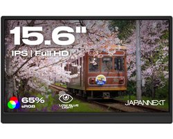 JAPANNEXT Draagbare Monitor 15.6" IPS Full HD (1920x1080) | JN-MD-i156F-LE