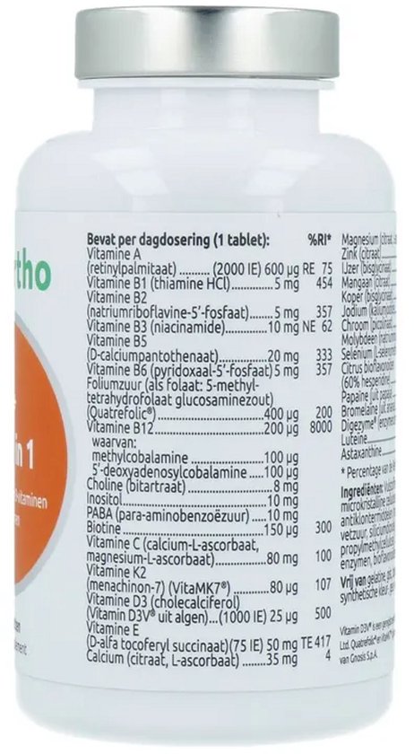 VitOrtho Meer in 1 50+ (60 tabletten)