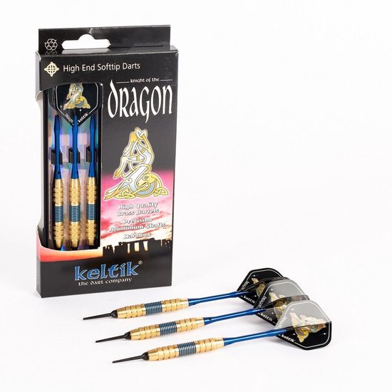 Softdart Soft Dart Pijlen Keltik Dragon Blue 16 g — afbeelding 2