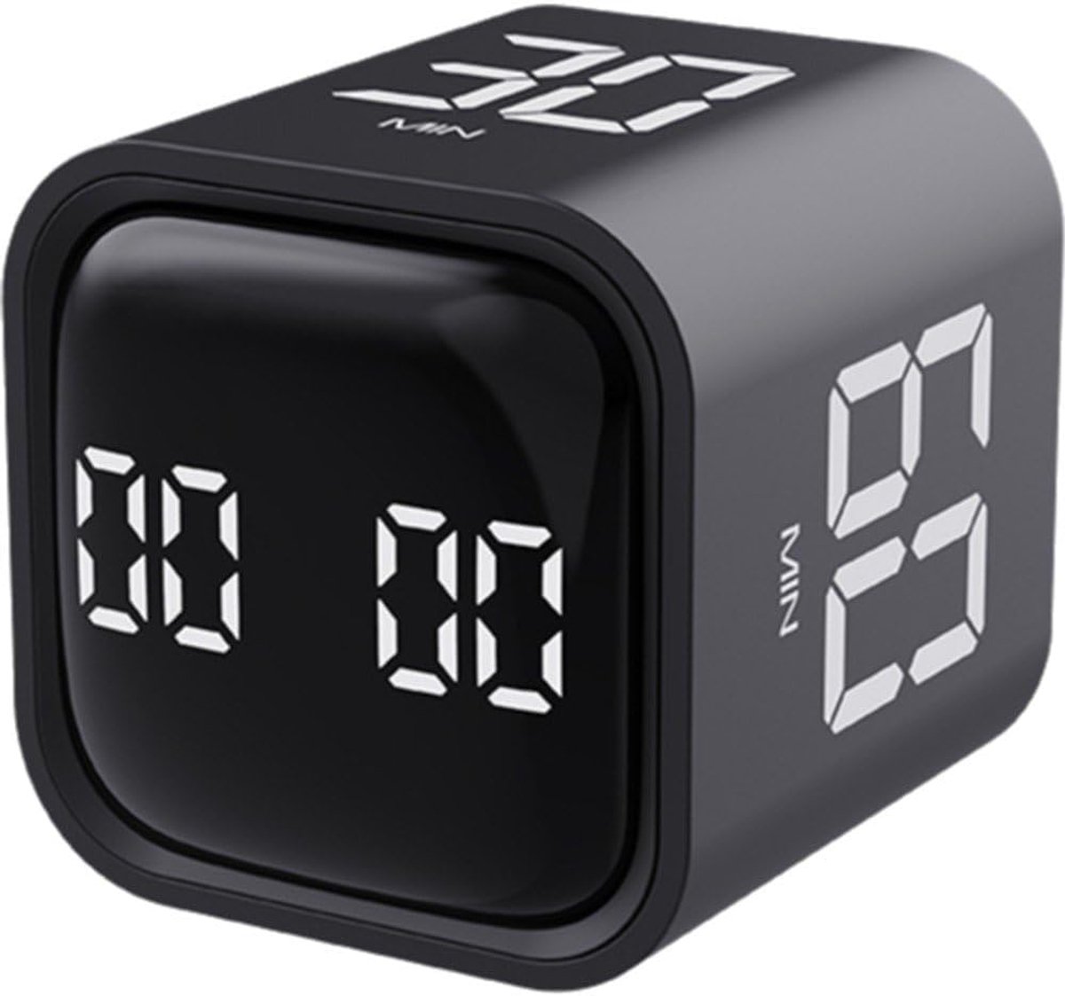 Kubus Timer - Tomaten Timer - Productiviteit Verhoging - Rotatie Instelbaar - 44x44mm