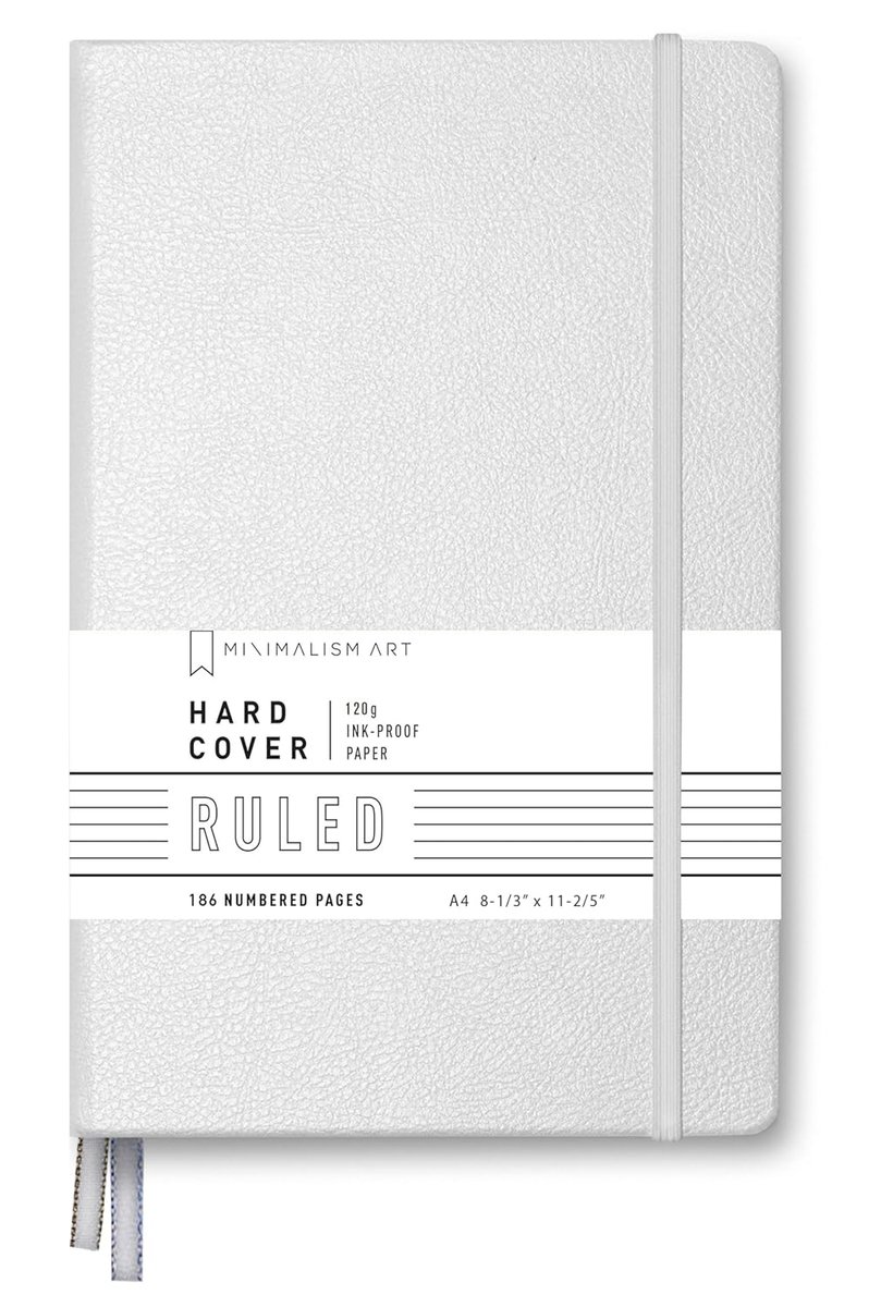 Kunst Notitieboek - Schrijfvriend - Ideeën Vastleggen - Extra Dik Papier - A4 Formaat