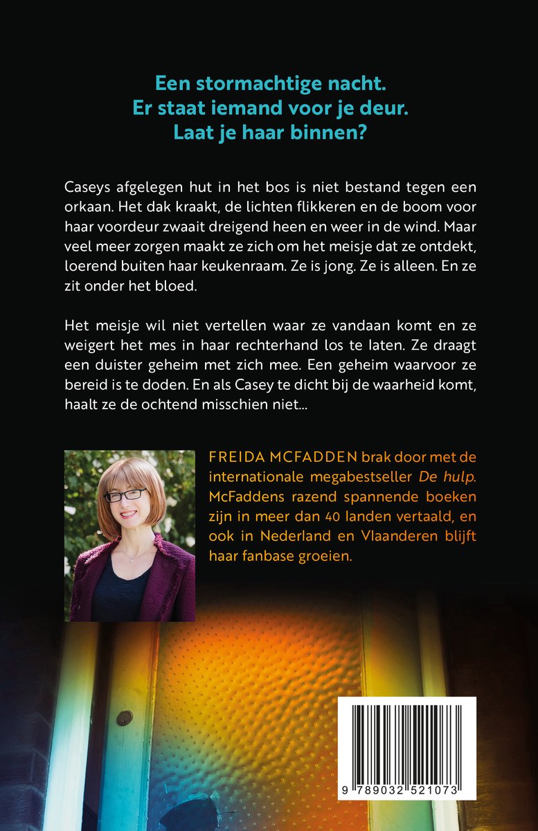 De indringer - back cover