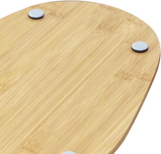 Schuifdienblad Keukenrobot - Apparaat Verplaatser - Keuken Werkblad - Krasbestendige Bescherming - 38.7 x 27.5 cm - Houtkleur — afbeelding 5