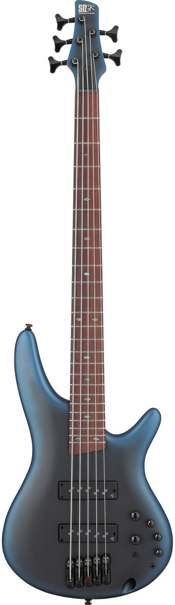 Ibanez SR505N-MAM Midnight Arctic Ocean Matte - Elektrische basgitaar