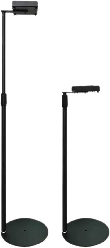 Luidsprekerbeugels met metalen standaard voor thuisbioscoop, surround sound, optimale geluidspositie, vloerlift