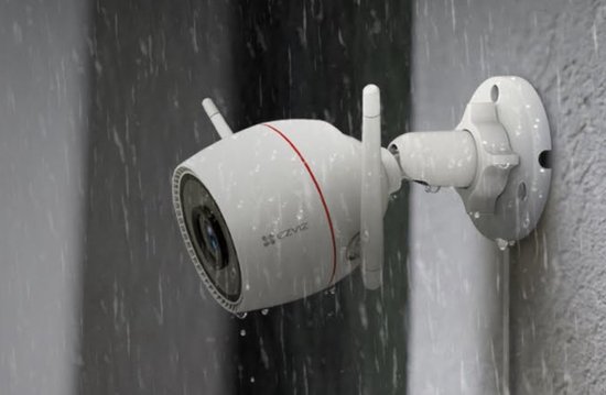 EZVIZ 3K 3K Dual Pan & Tilt WLAN Camera, Outdoor Surveillance Camera with AI Person and Vehicle Detection, Intelligent Tracking, Night Vision in Colour and Weatherproof, H9c 5MP