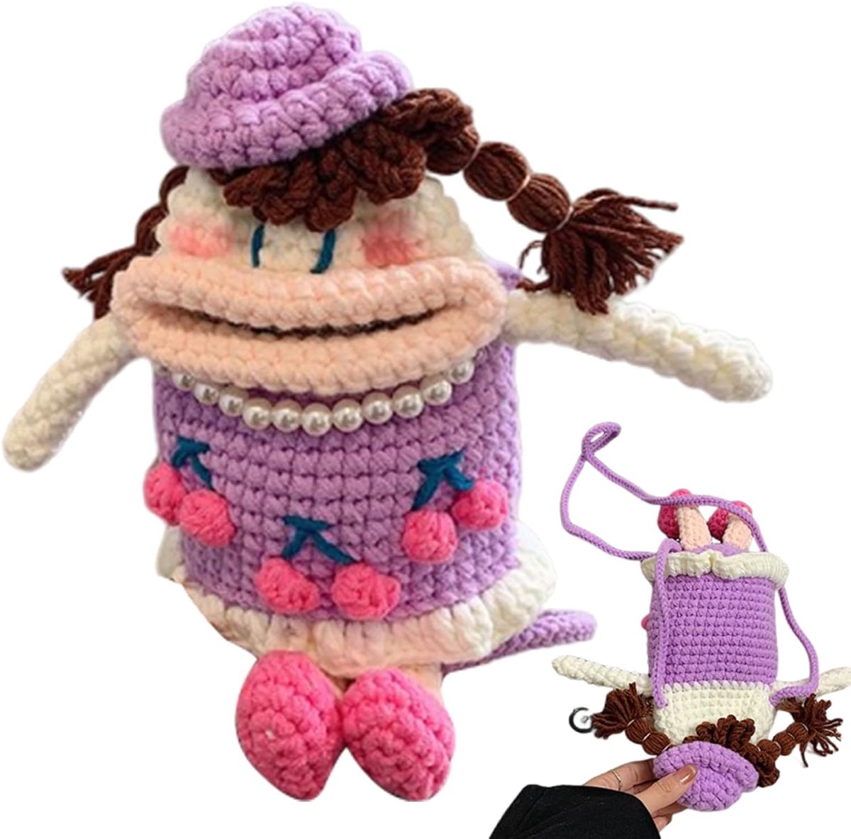 Telefoon Tasje - Schoudertasje - Dagelijks Gebruik - Grappig Design - 15x31cm