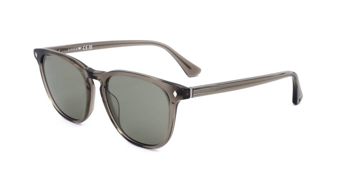 Web WE0331 Shiny light green 51/17/150 UNISEX Zonnebrillen