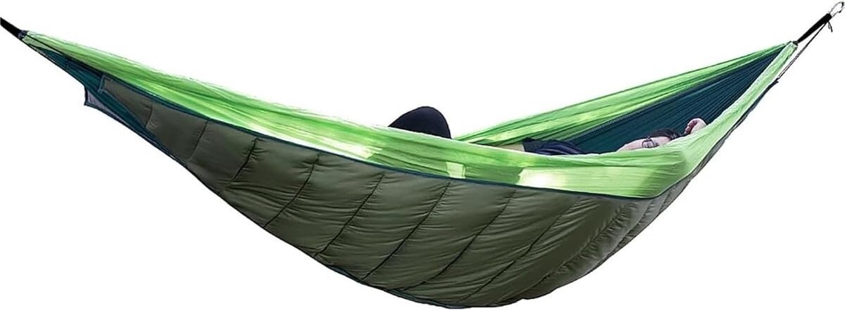 Hangmat Binnen Tuin - Kampeer Slaapzak - Warm Houden - Vlakker Slaapoppervlak - 235x130 cm