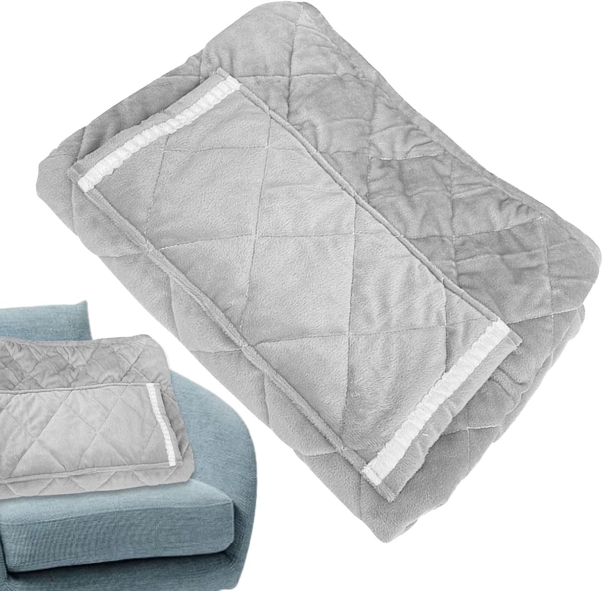 Verwarmde Deken - Elektrische Worp - Gezellig Warm - Draadloos Oplaadbaar - 60x80cm