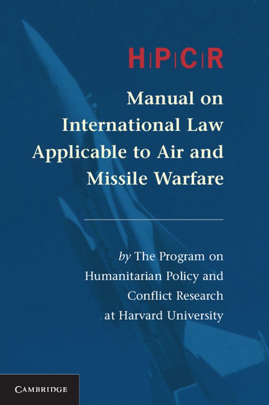 Hpcr Manual On International Law Applicable To Air And Missi - cover