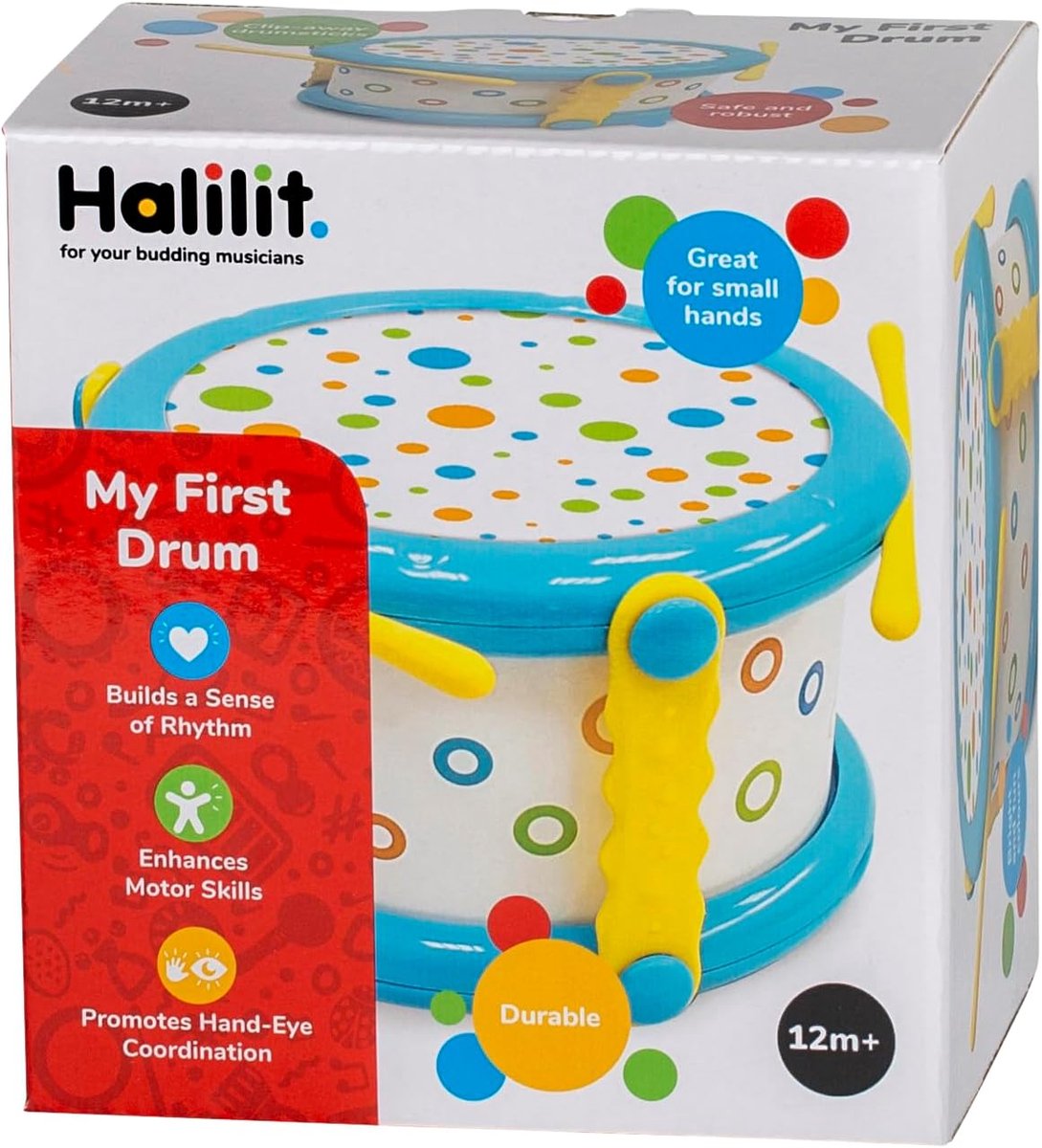Eerste Trommel met Drumstokken - Hoge Kwaliteit en Lichtgewicht Kinderspeelgoed