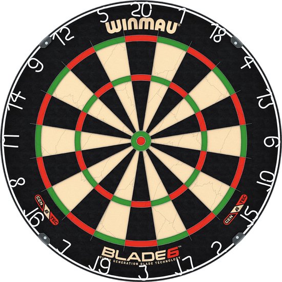 Foto: Winmau blade 6 dartbord