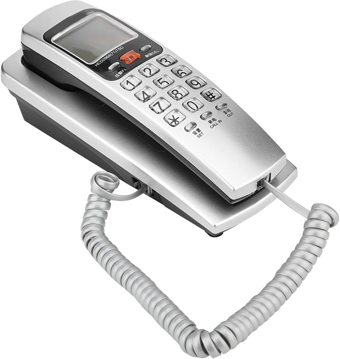 Vaste Telefoon voor Thuis en Kantoor met Beller-ID en Terugbel functie