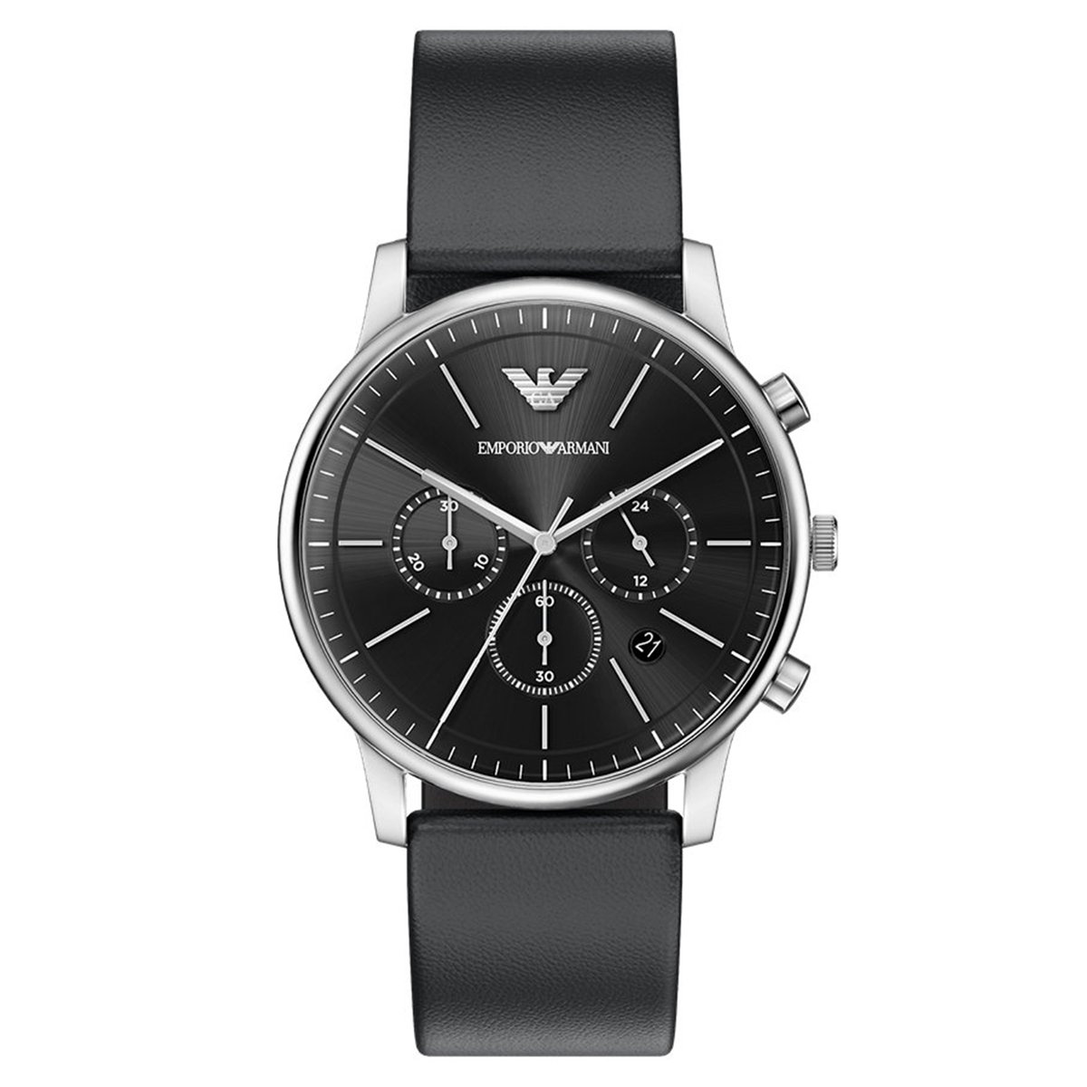 Emporio Armani AR11774 Mannen Horloge 42 mm - Zwart