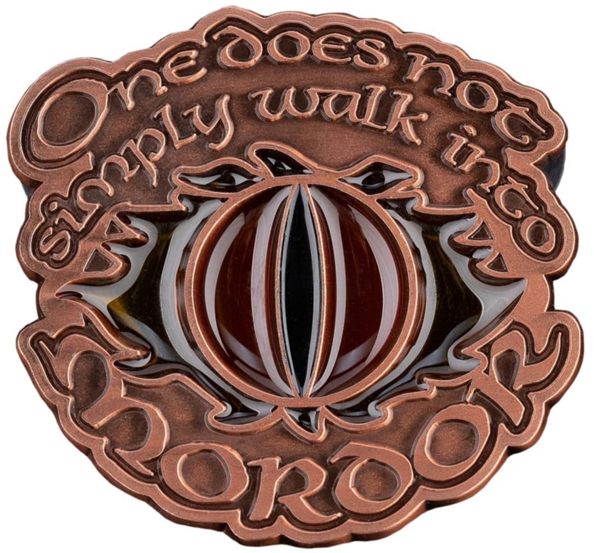 Lord of the Rings Collectors Pin One Does Not Simply Walk Into Mordor 4 cm