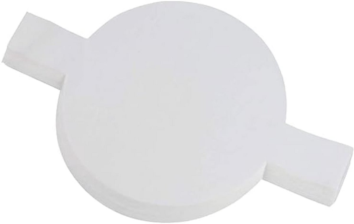 100x Rond Bakpapier 20 cm voor Cakevormen - Antiaanbaklaag & Hoge Kwaliteit