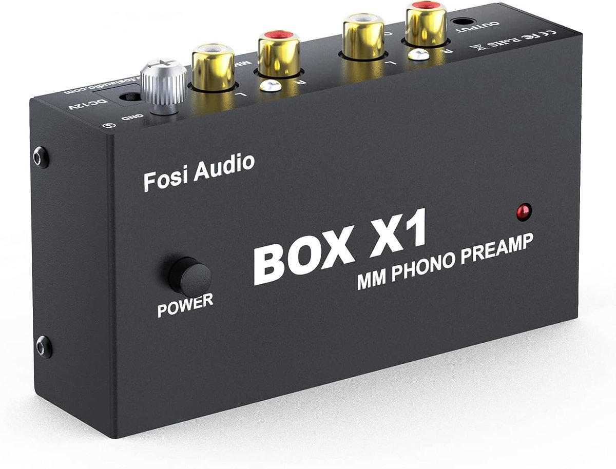 Mini Phono Voorversterker voor Draaitafel MM - Hoogwaardige Hi-Fi Preamplifier met RCA en 3.5mm Hoofdtelefoonuitgang