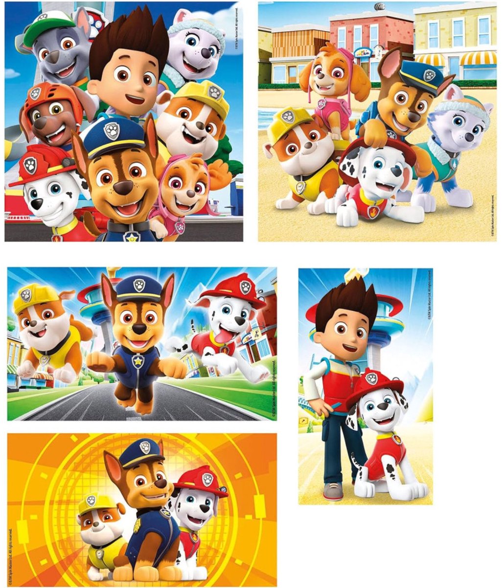 Clementoni - Puzzel - 10 Puzzels in 1 Doos - Paw Patrol - van 18 tot 60 stukjes - Puzzel Voor Kinderen - Vanaf 4 jaar — afbeelding 2