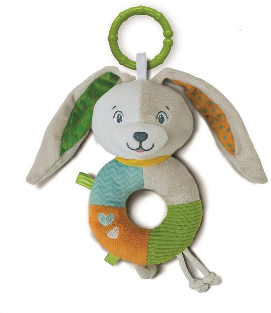Clementoni Baby Lovely Zachte Rammelaar Bunny van Clementoni — afbeelding 3
