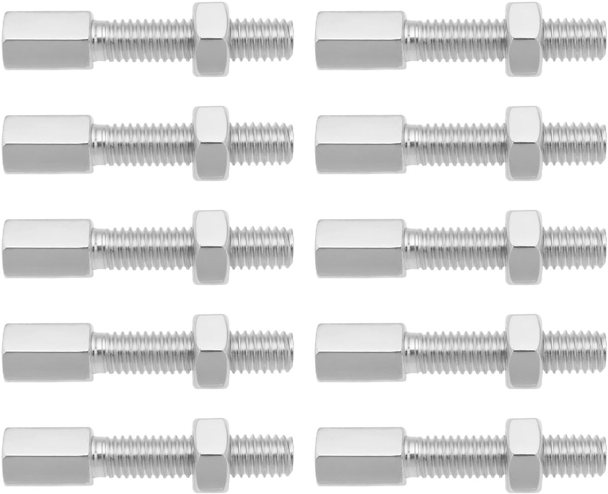 Kabelreparatieset - 10 Stuks M6 Gas- en Kupplungszugschroeven - Hoogwaardige A3 Staal