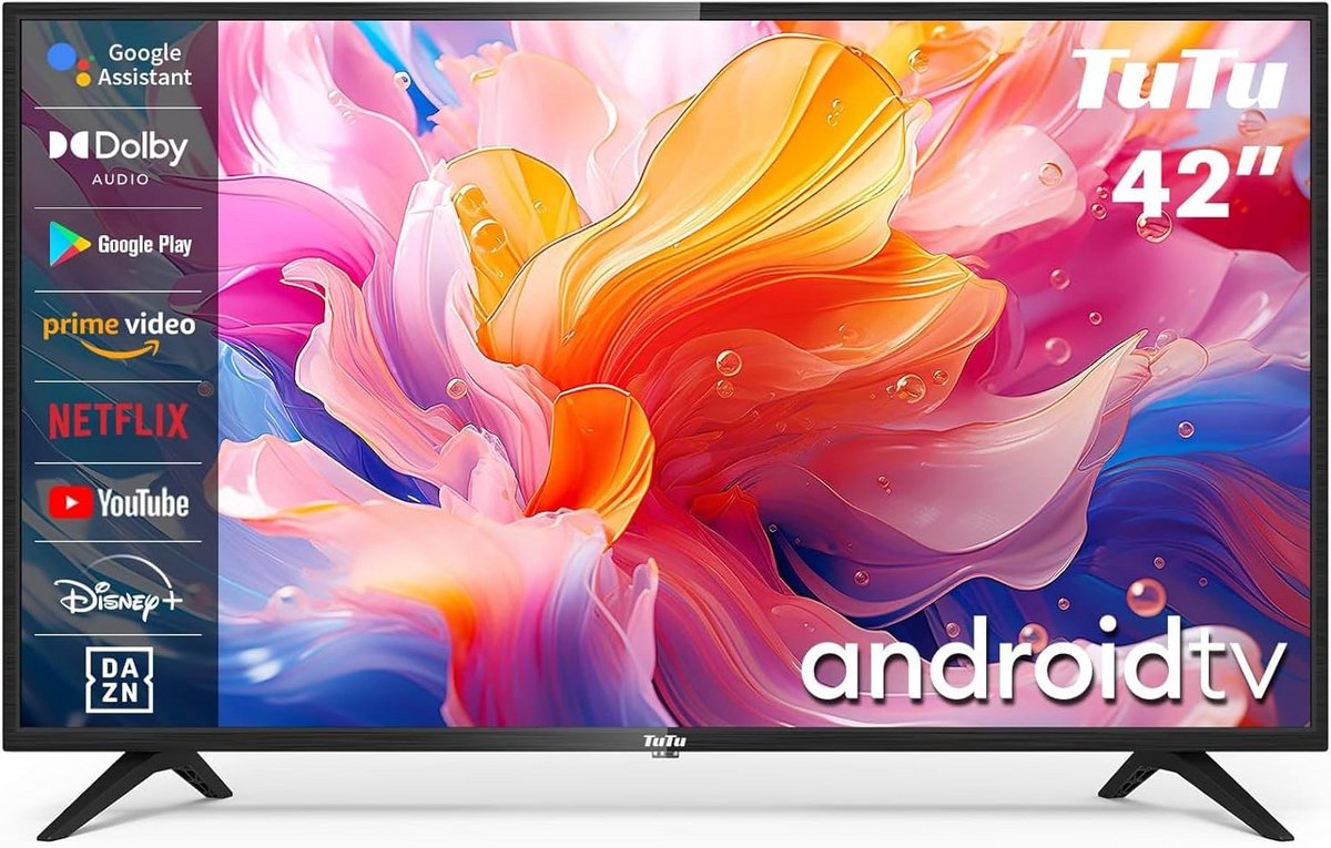 Smart TV 42 inch (106 cm) Full HD Android TV met WLAN en Bluetooth