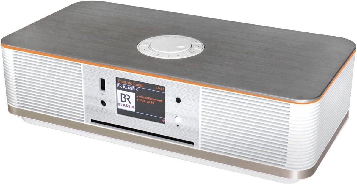 Compacte Stereo-installatie met Internetradio, DAB+, CD-speler en Bluetooth
