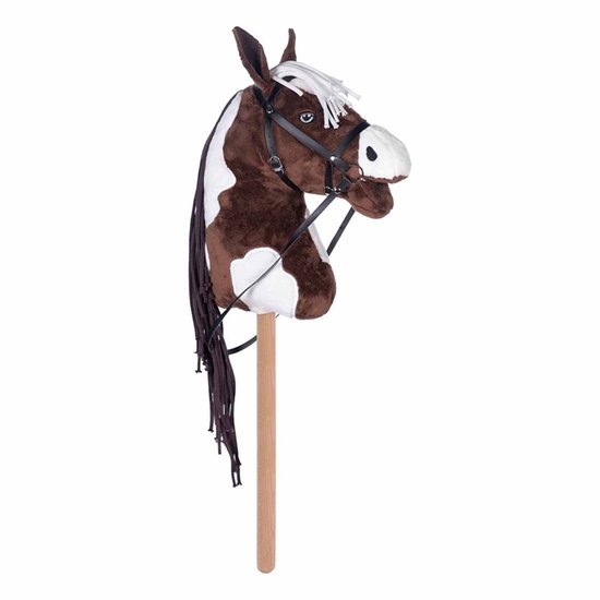 HKM Hobby Horse Stokpaard - maat One size - Brown-white van Merkloos — afbeelding 2