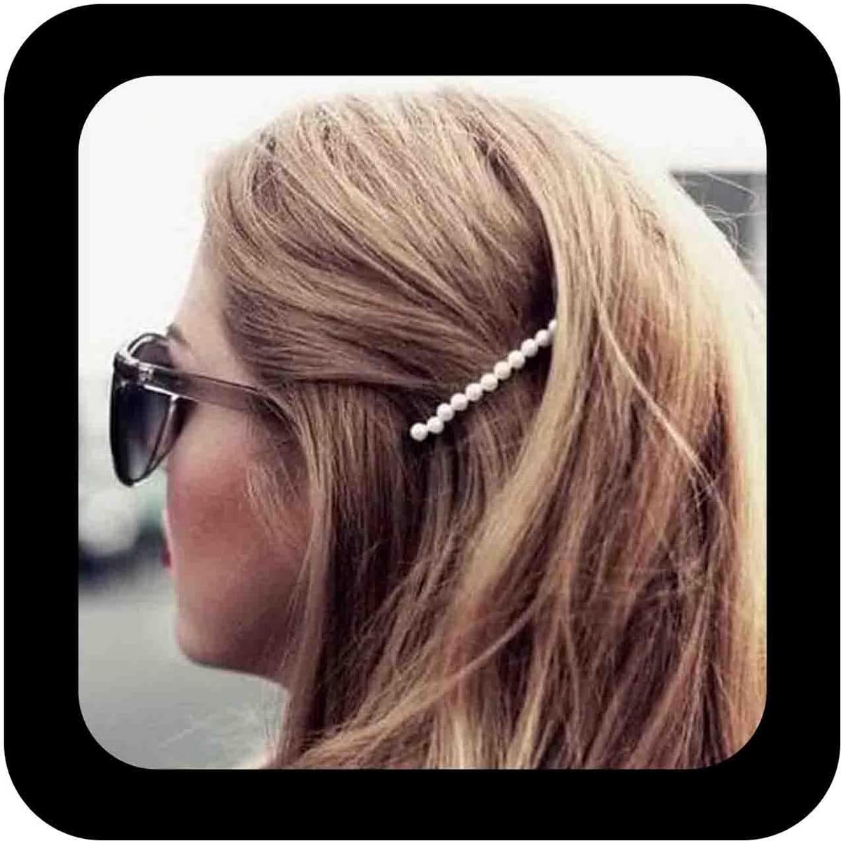 Vintage Parel Haarspeldjes Set Zilver Bruiloft Accessoire – 2 Stuks