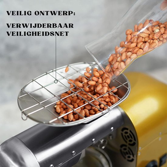 CLVP® Oliepers Machine - Koude Pers - Goud van Merkloos — afbeelding 3