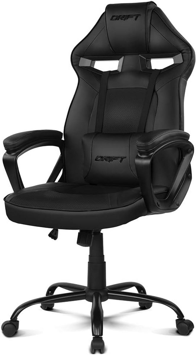 Ergonomische Gaming Stoel Zwart - Verstelbaar in Hoogte en Kantelbaar