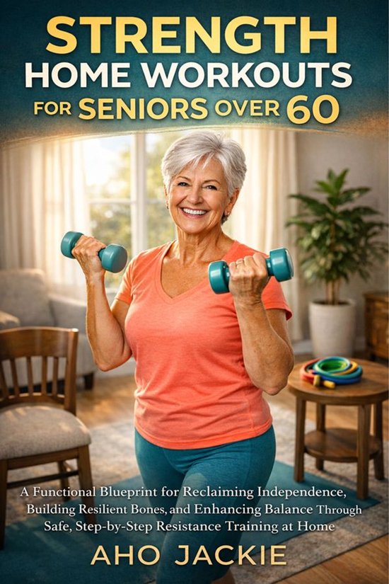 Strength Home Workouts for Seniors Over 60 - cover