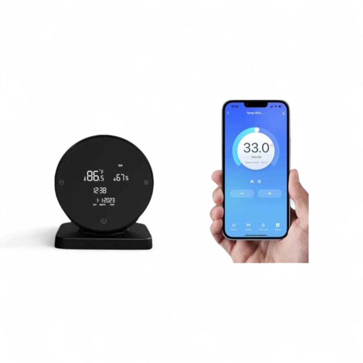 Google WiFi Thermostaat - Smart verwarming thumbnail 2
